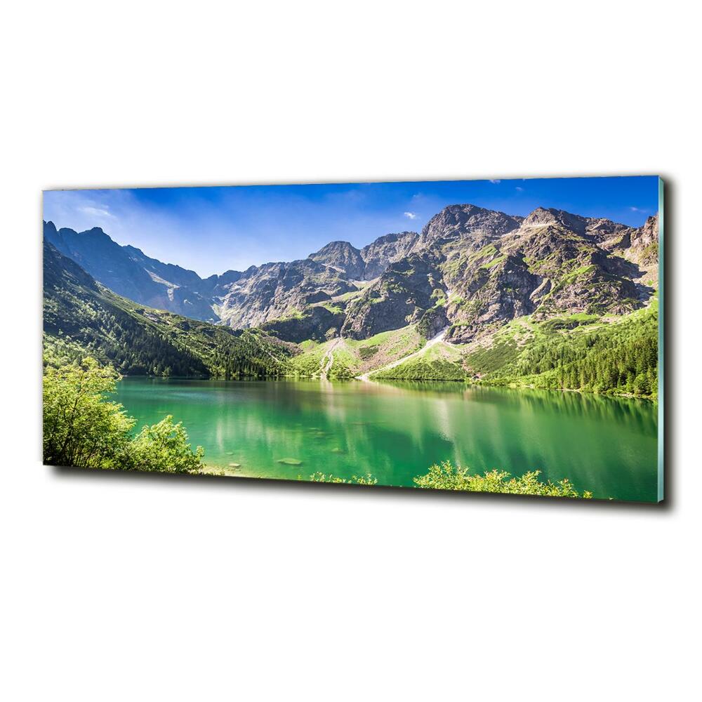 Tableau photo sur verre Oeil moral Tatras