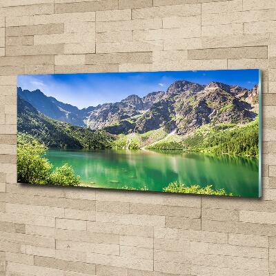 Tableau photo sur verre Oeil moral Tatras