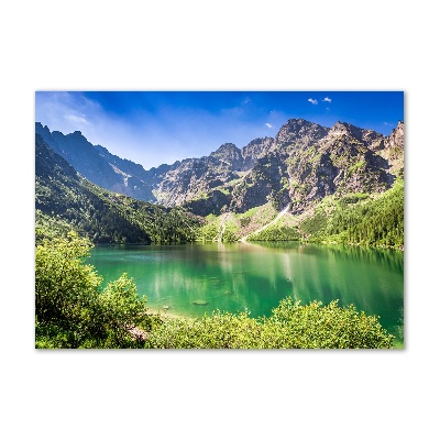 Tableau photo sur verre Oeil moral Tatras