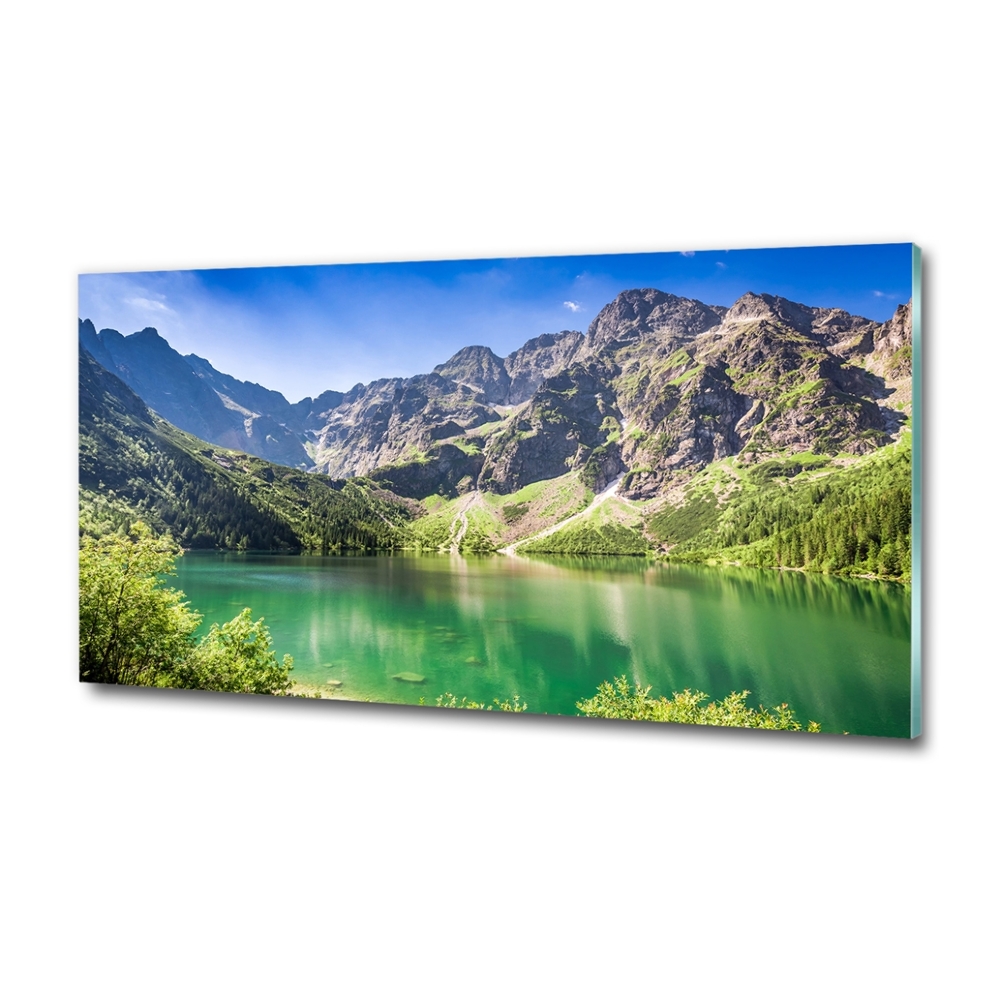 Tableau photo sur verre Oeil moral Tatras