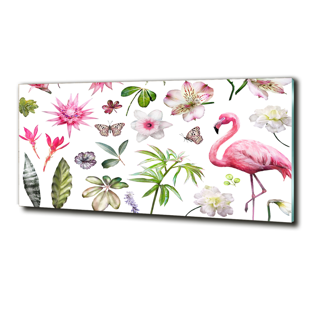 Tableau photo sur verre Collection tropicale