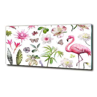 Tableau photo sur verre Collection tropicale