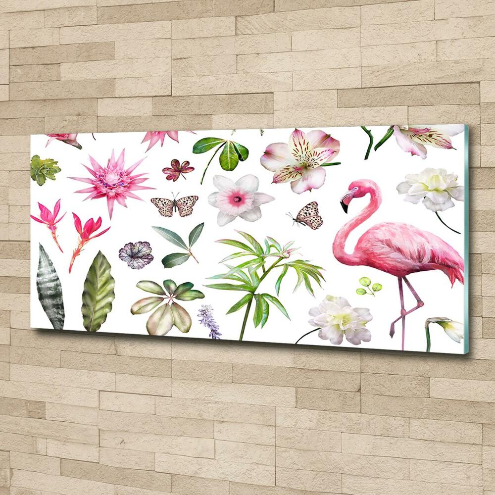 Tableau photo sur verre Collection tropicale