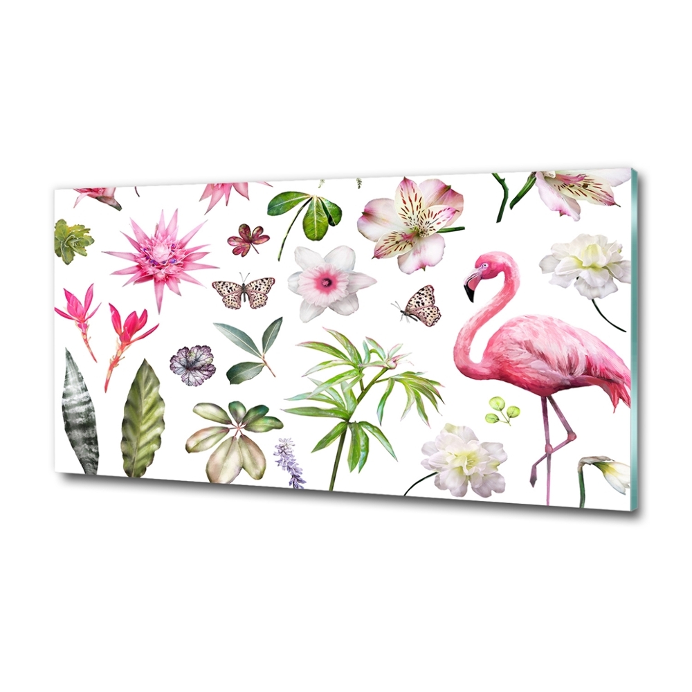 Tableau photo sur verre Collection tropicale