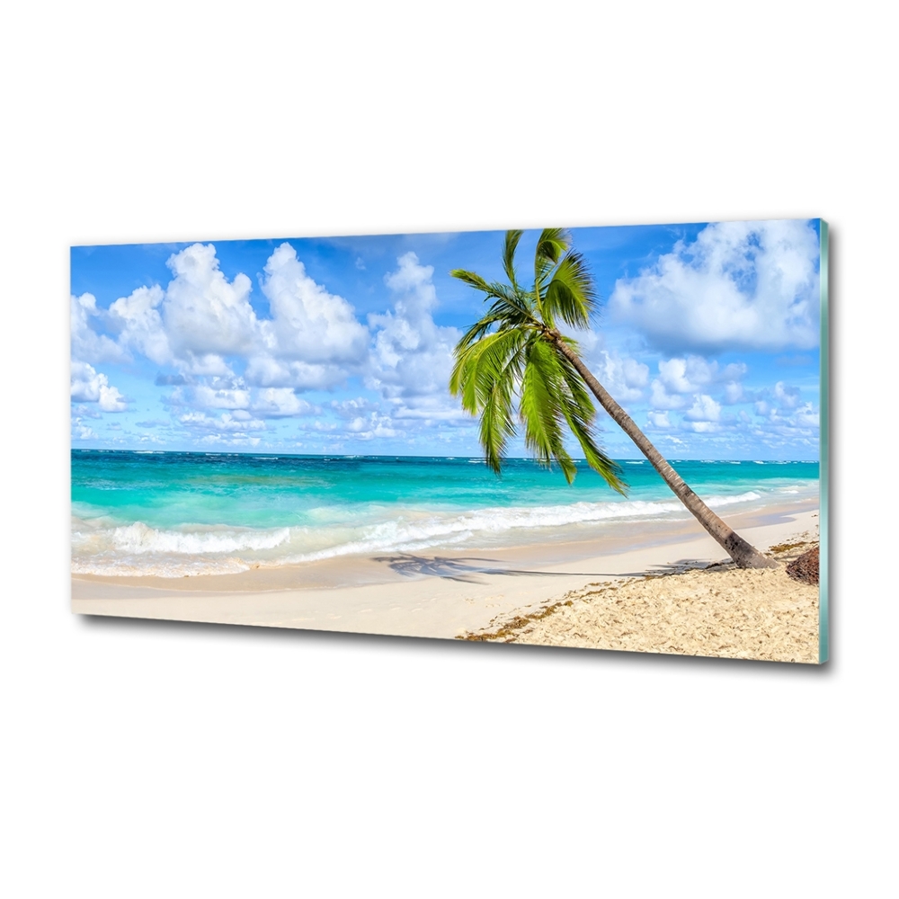 Tableau en verre Plage tropicale