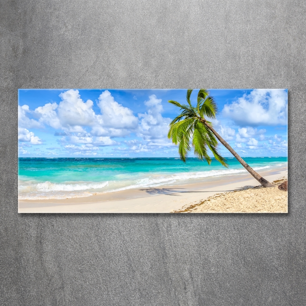 Tableau en verre Plage tropicale