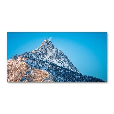 Tableau photo sur verre Giewont Tatry