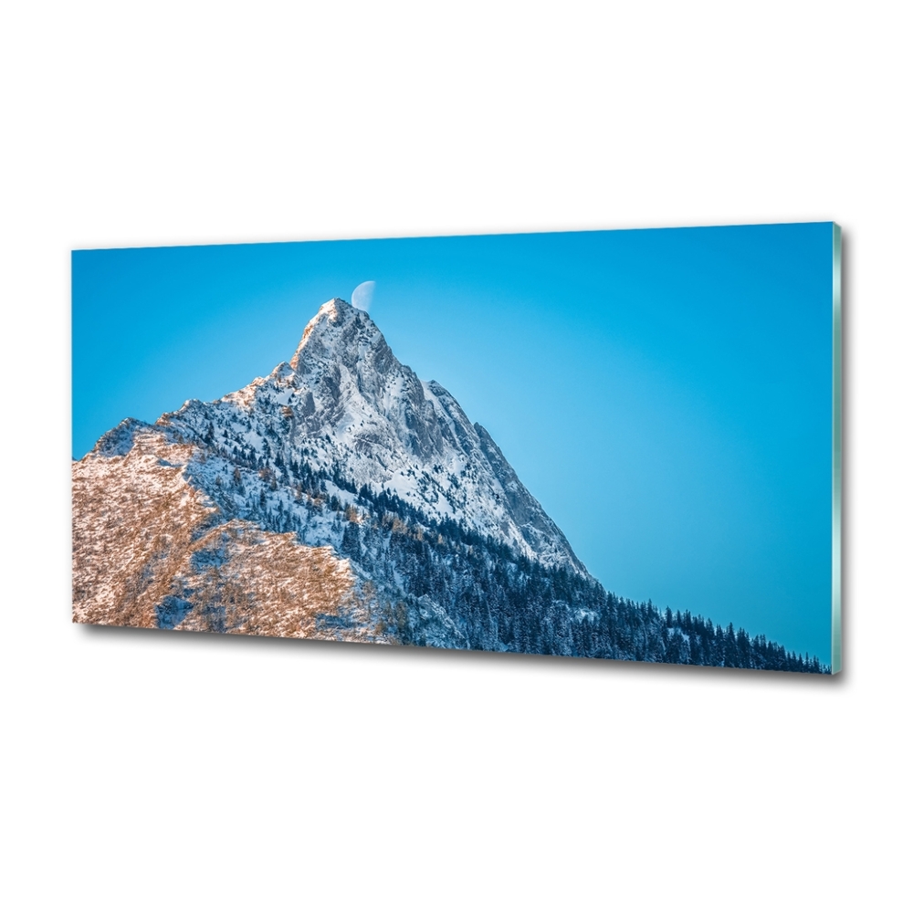 Tableau photo sur verre Giewont Tatry