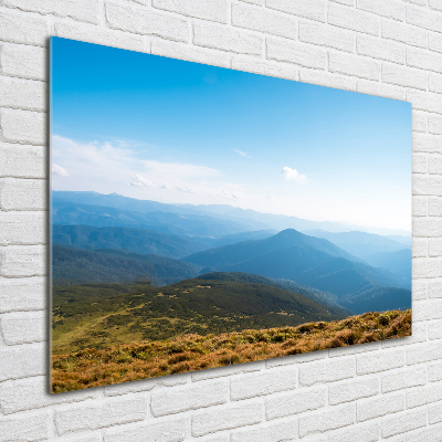 Tableau sur verre Parc national des Tatras