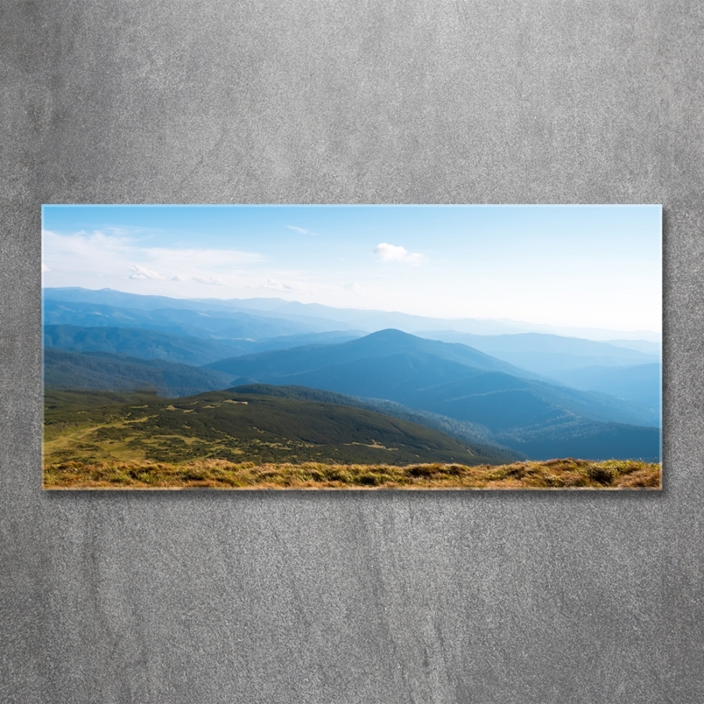 Tableau sur verre Parc national des Tatras