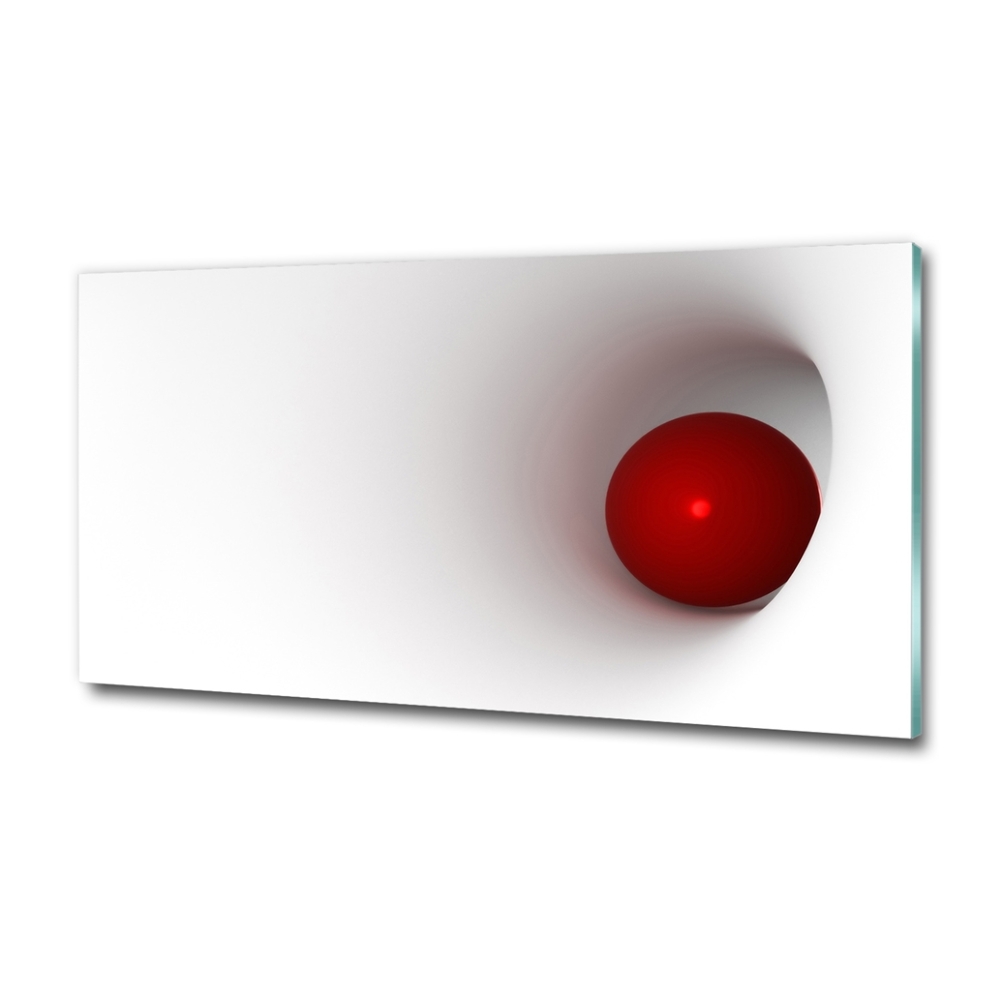 Tableau photo sur verre Abstraction de boule