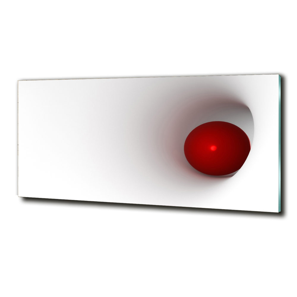 Tableau photo sur verre Abstraction de boule