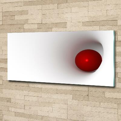 Tableau photo sur verre Abstraction de boule