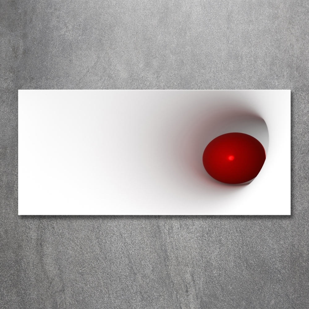 Tableau photo sur verre Abstraction de boule