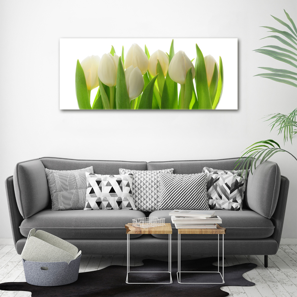 Tableau sur verre Tulipes