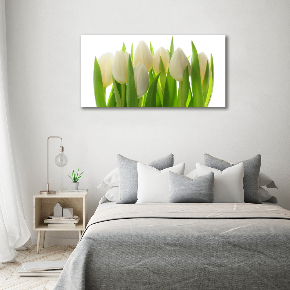 Tableau sur verre Tulipes