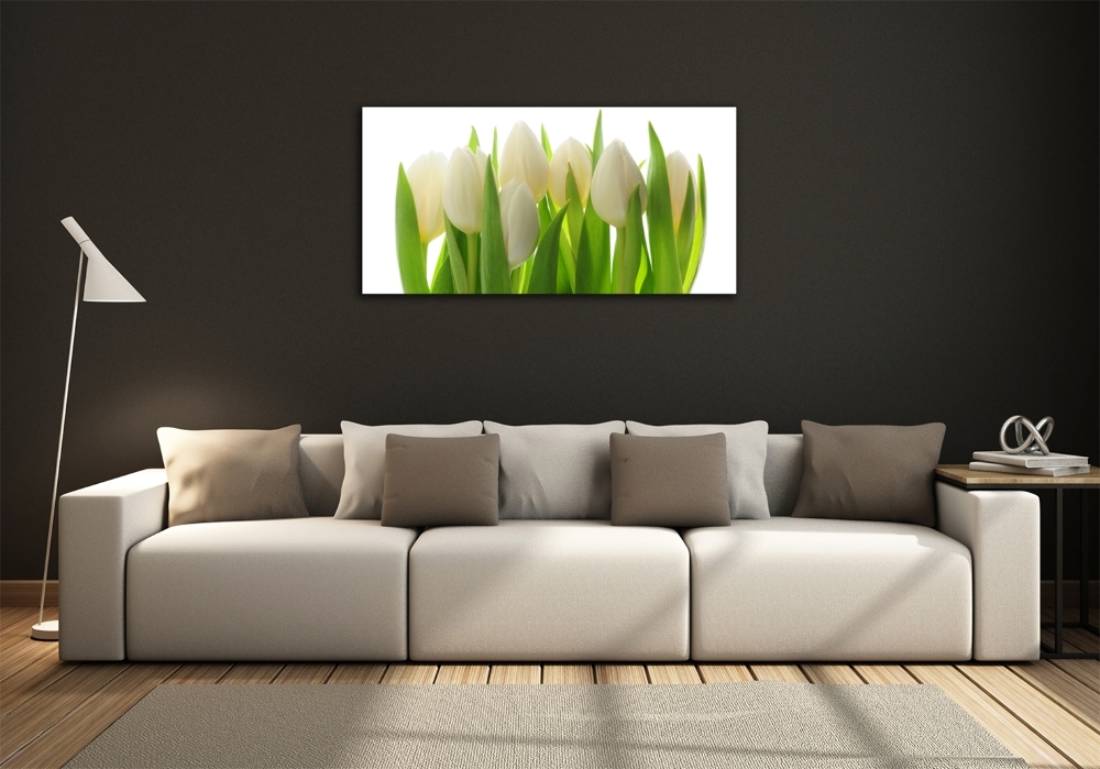 Tableau sur verre Tulipes