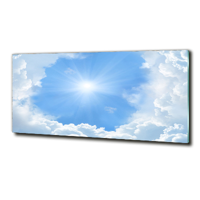 Tableau sur verre Les nuages dans le ciel