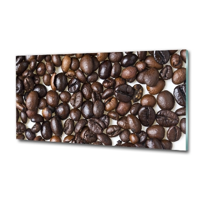 Tableau imprimé sur verre Grains de café