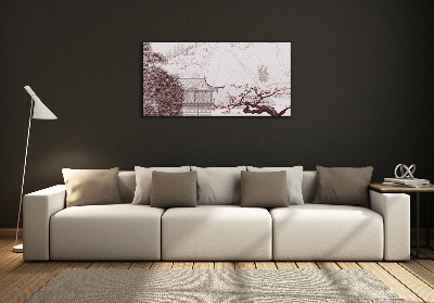 Tableau photo sur verre Paysage chinois