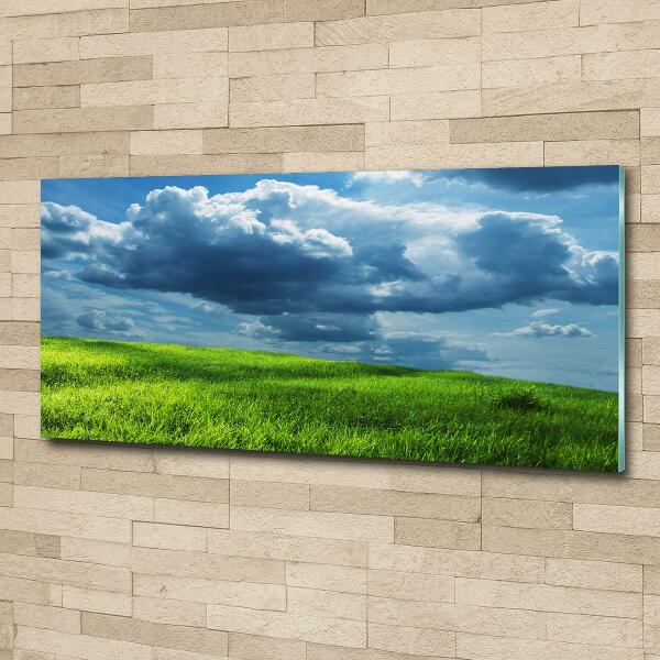 Tableau sur verre Nuages d'orage