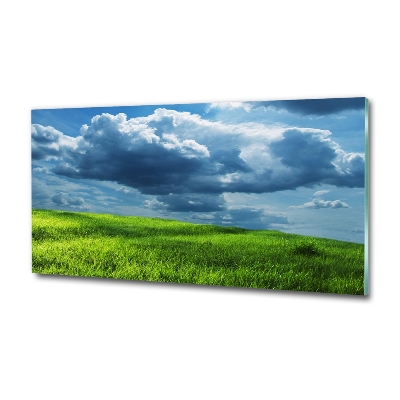 Tableau sur verre Nuages d'orage