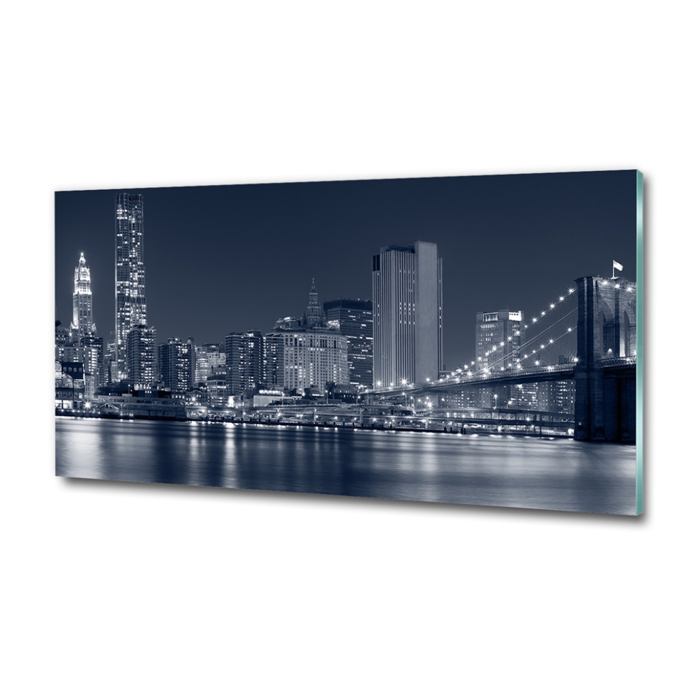 Tableau sur verre Manhattan USA