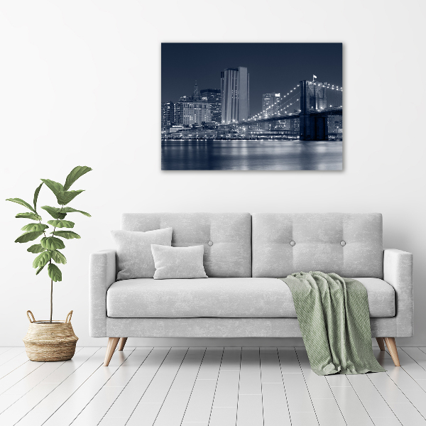 Tableau sur verre Manhattan USA