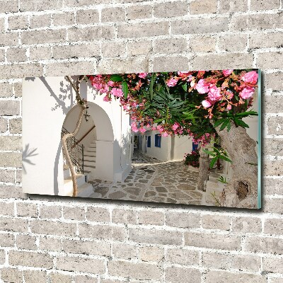 Tableau en verre Rues de charme