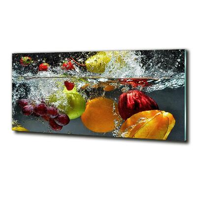 Tableau photo sur verre Légumes et fruits