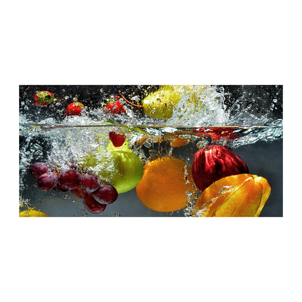 Tableau photo sur verre Légumes et fruits