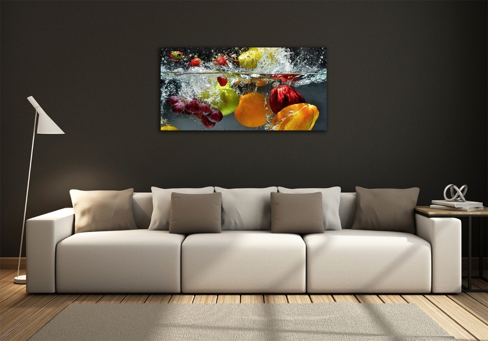 Tableau photo sur verre Légumes et fruits