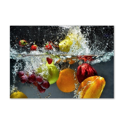 Tableau photo sur verre Légumes et fruits