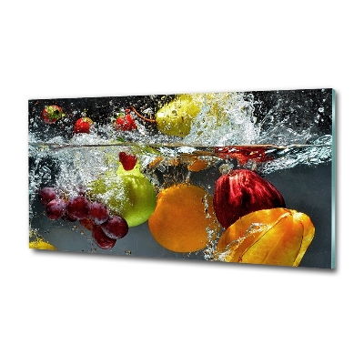 Tableau photo sur verre Légumes et fruits