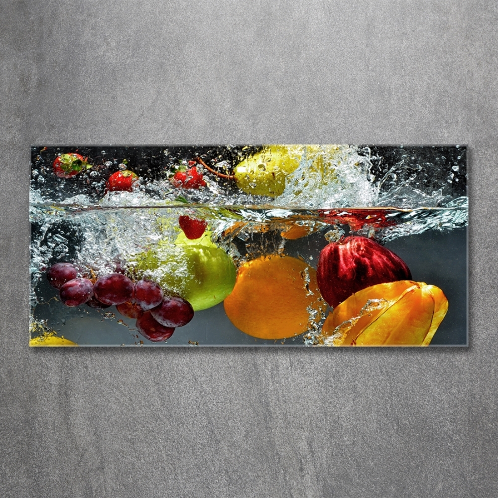 Tableau photo sur verre Légumes et fruits