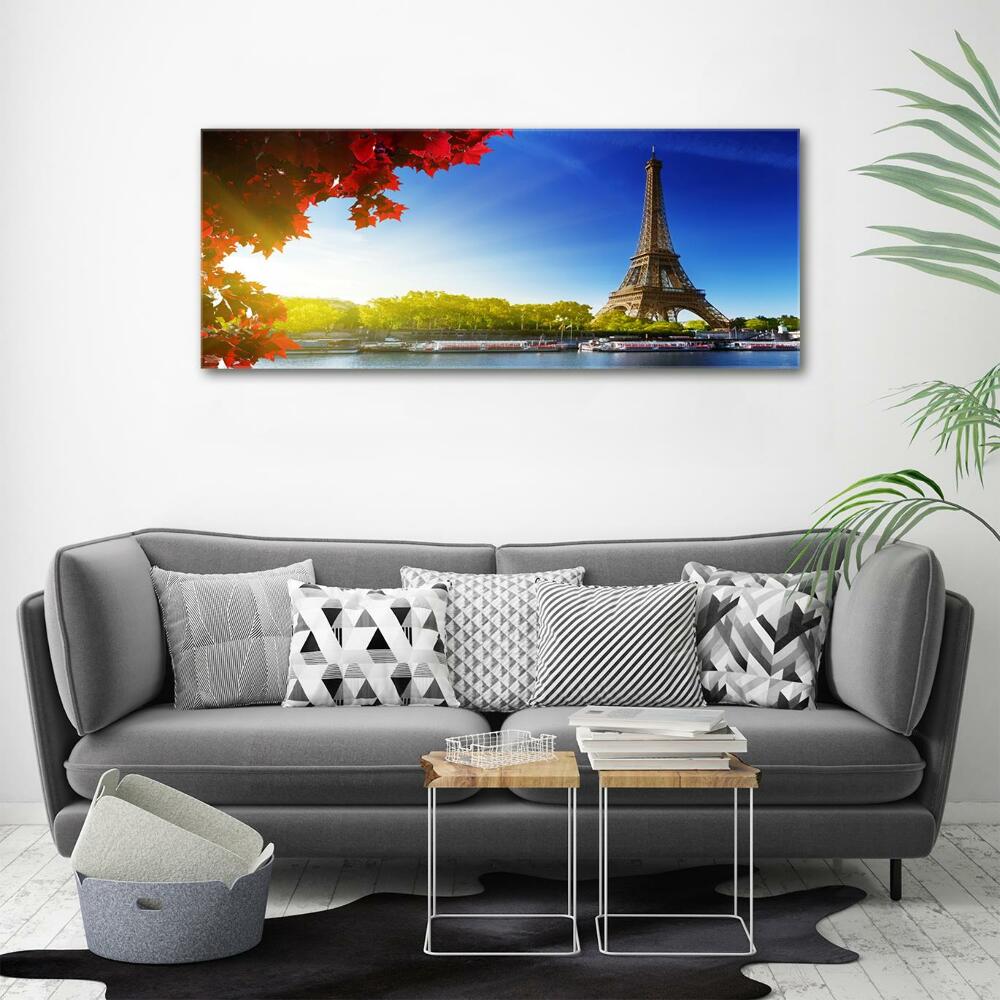 Tableau photo sur verre Tour Eiffel France