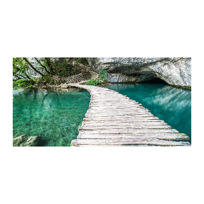 Tableau imprimé sur verre Lacs de Plitvice