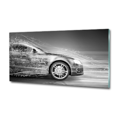 Tableau imprimé sur verre Voiture en excès de vitesse