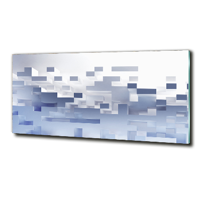 Tableau verre imprimé Abstraction cube