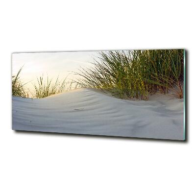 Tableau sur verre Les dunes de mer