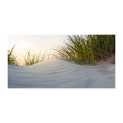 Tableau sur verre Les dunes de mer