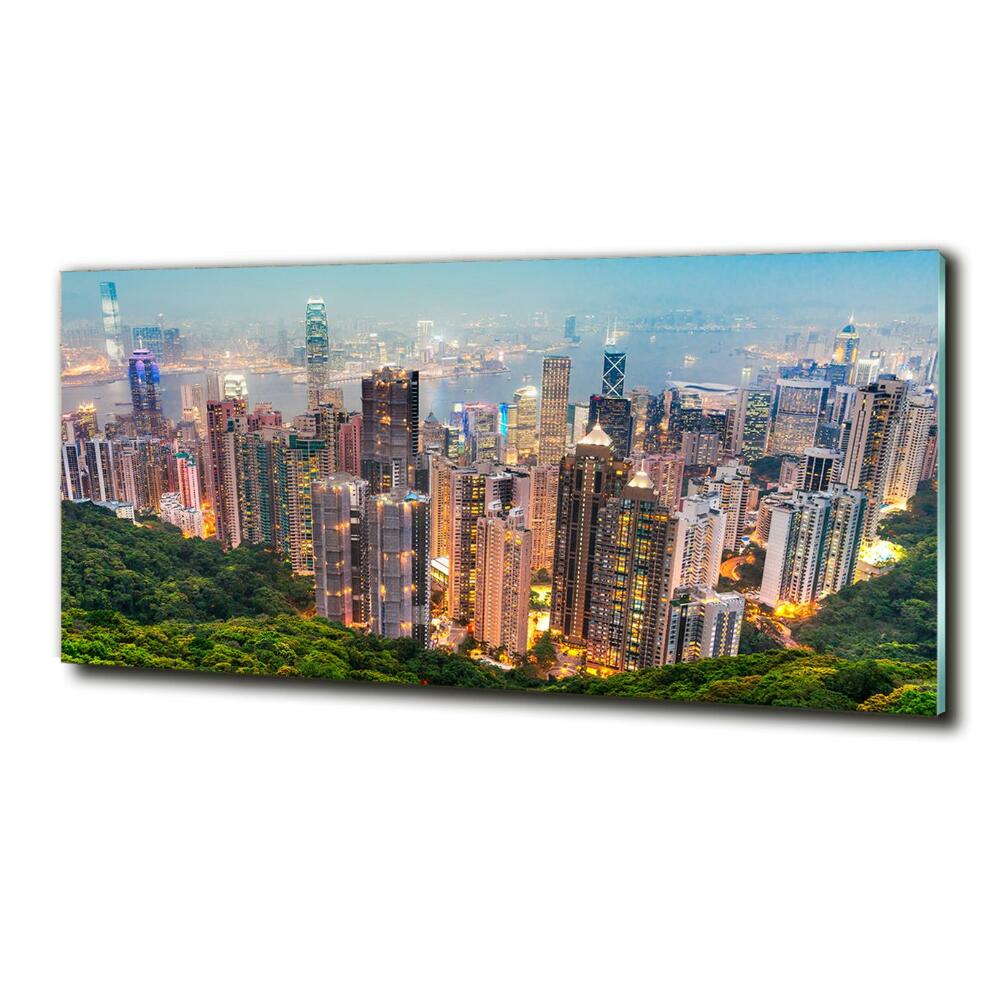 Tableau imprimé sur verre Hong Kong