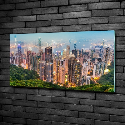 Tableau imprimé sur verre Hong Kong