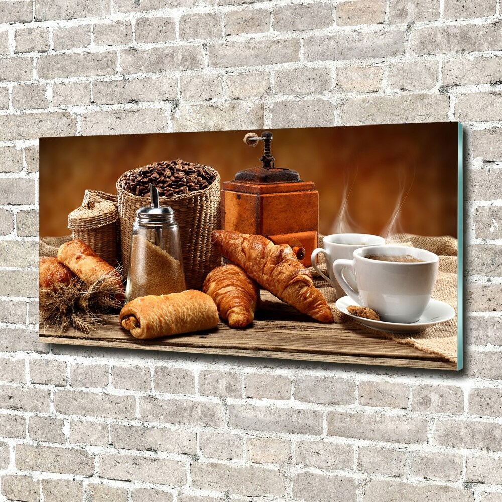 Tableau sur verre Petit déjeuner