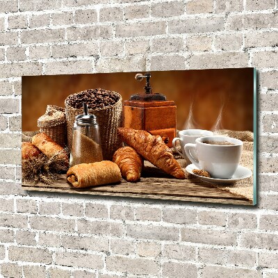 Tableau sur verre Petit déjeuner