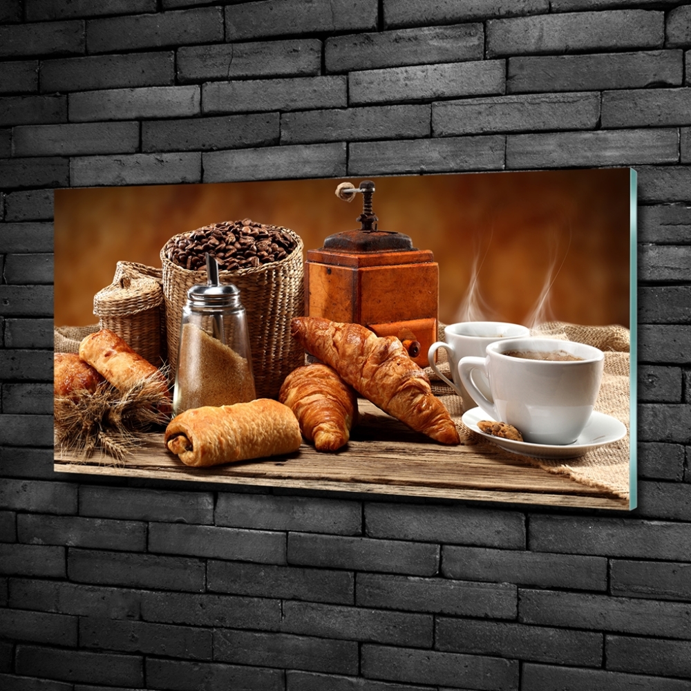 Tableau sur verre Petit déjeuner