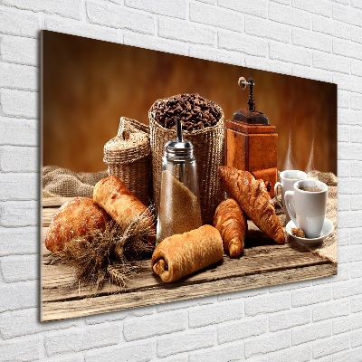 Tableau sur verre Petit déjeuner