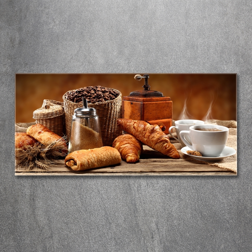 Tableau sur verre Petit déjeuner