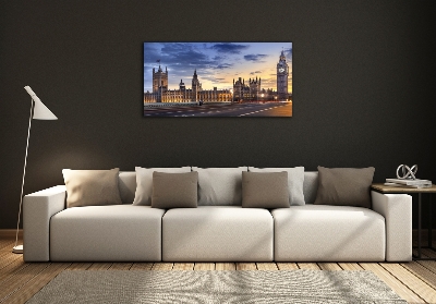 Tableau en verre Big Ben Londres