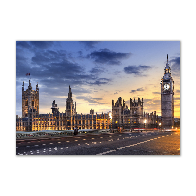 Tableau en verre Big Ben Londres